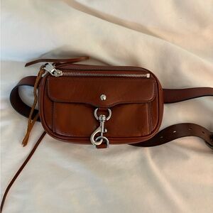 Rebecca Minkoff Brown Leather Belt Bag